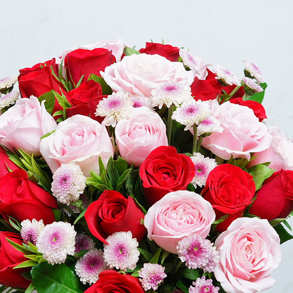 Graceful Roses N Daisies Jar Graceful Roses N Daisies Jar