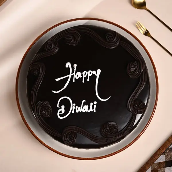 Happy Diwali Choco Cake