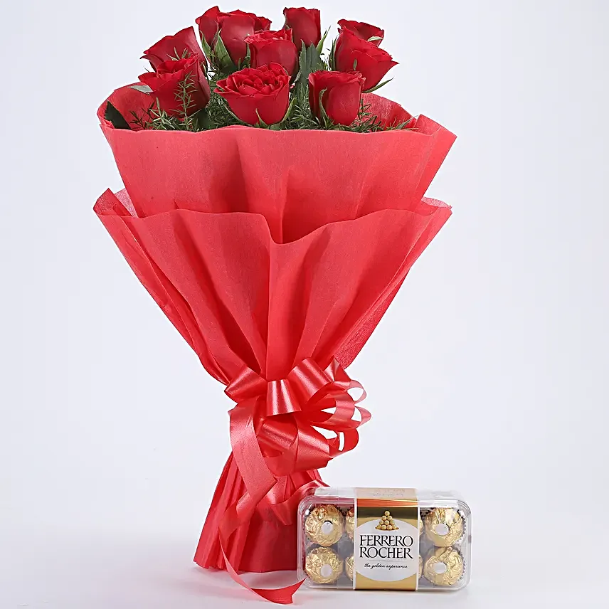 Awesome Red + Ferrero Rocher 16 Pcs Awesome Red + Ferrero Rocher 16 Pcs
