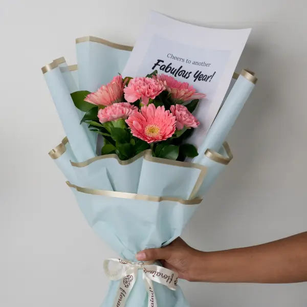 Best Wishing Carnations Bouquet