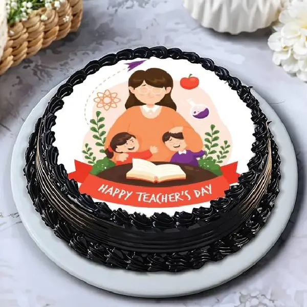 Teacher Poster Cake Teacher Poster Cake