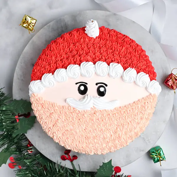 Jolly Santa Cake