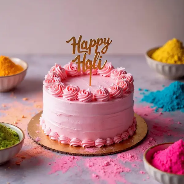 Happy Holi Strawberry Delight