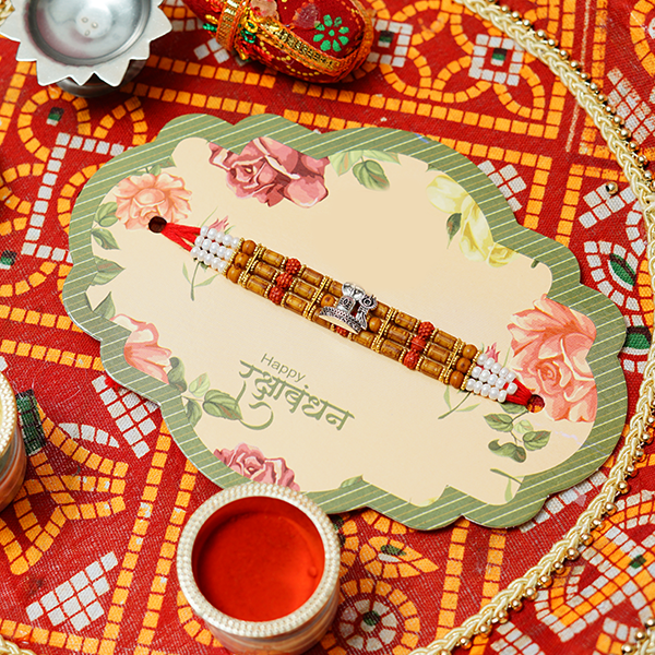 Regal Dry Fruit Box with Rakhi