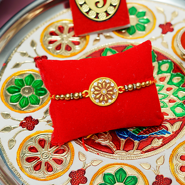 Traditional Rakhi Ritual Thali