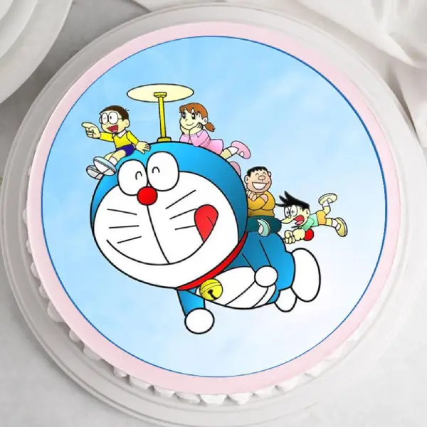 Doraemon Cartoon Cake