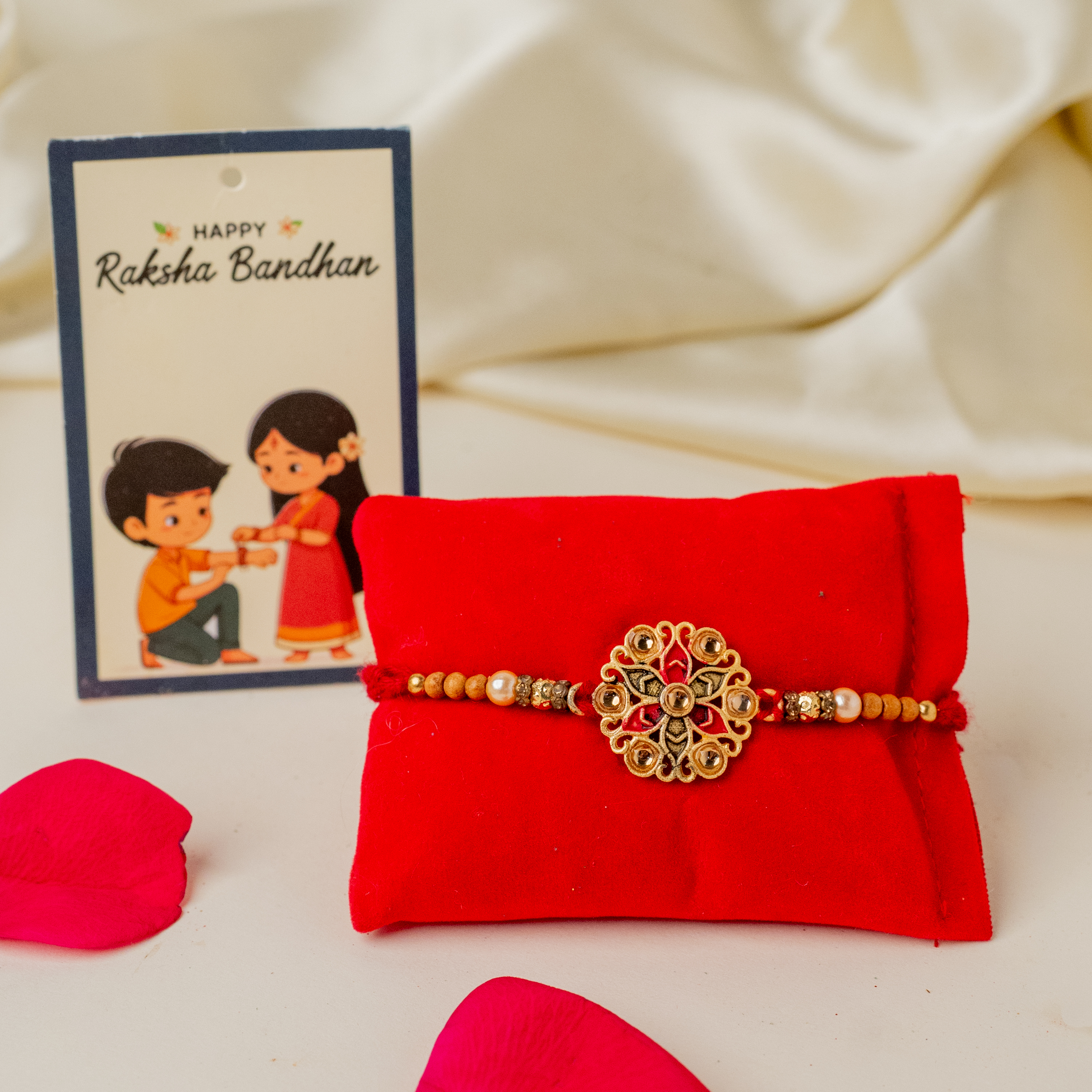Designer Thali & Kaju Katli