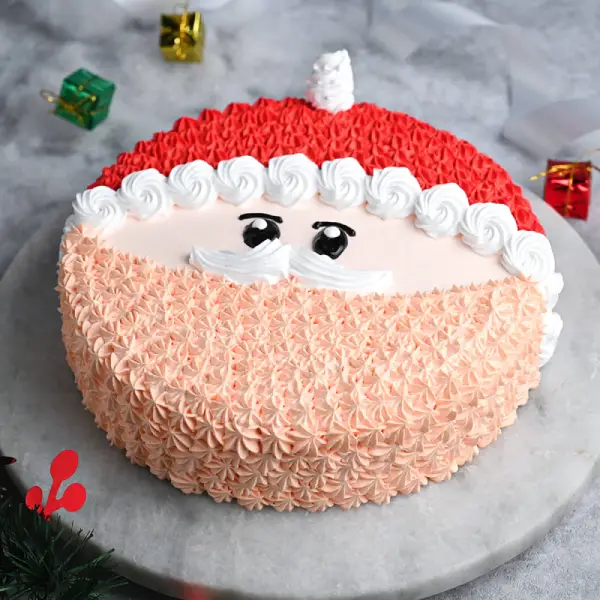 Jolly Santa Cake
