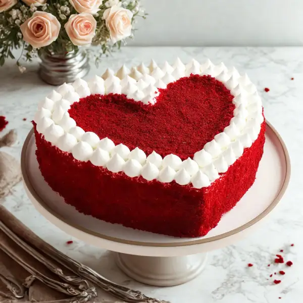 Romantic Velvet Heart