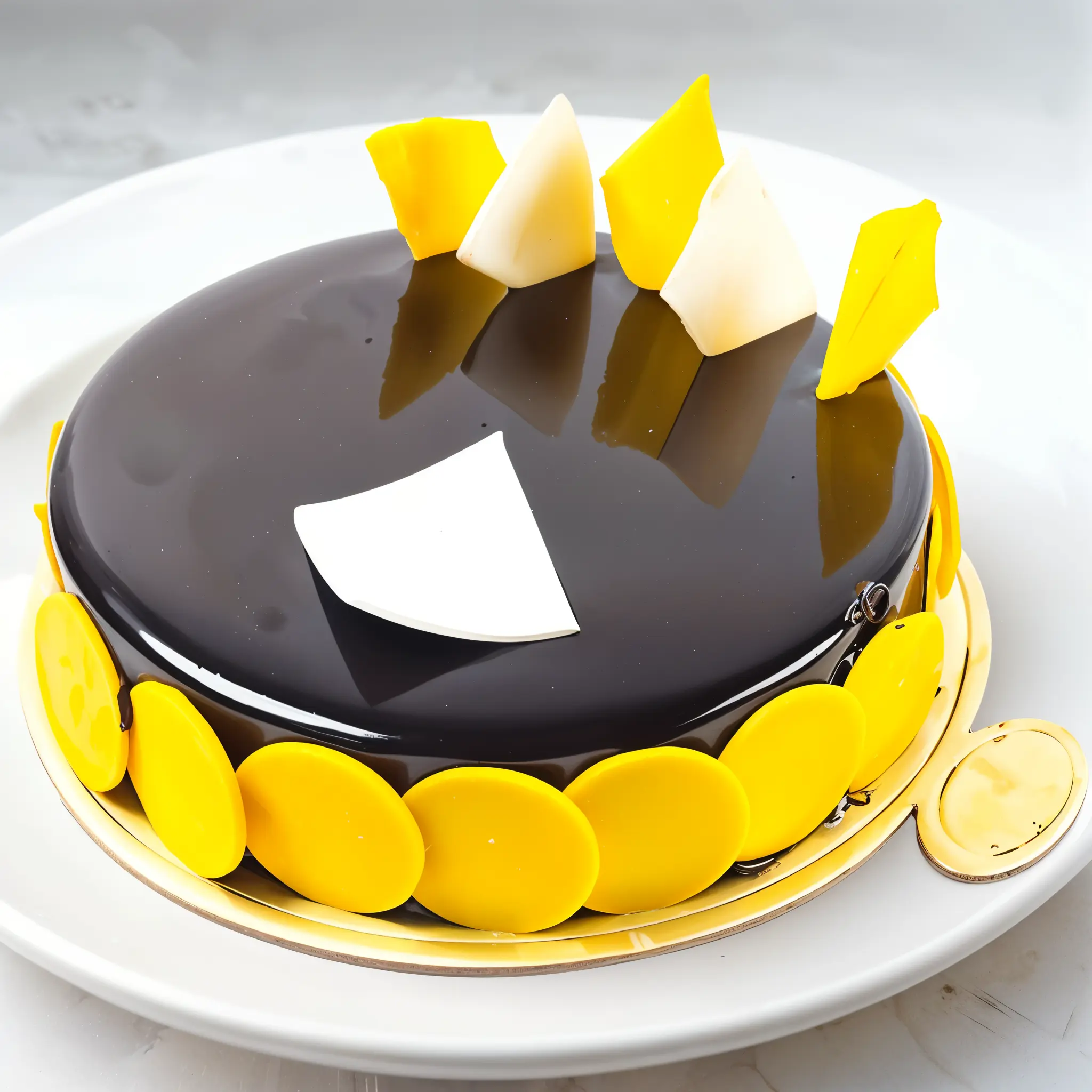 Dark Chocolate Truffle Yellow