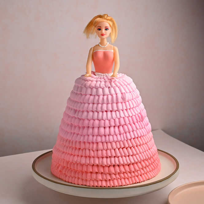 Strawberry Princess Cake
