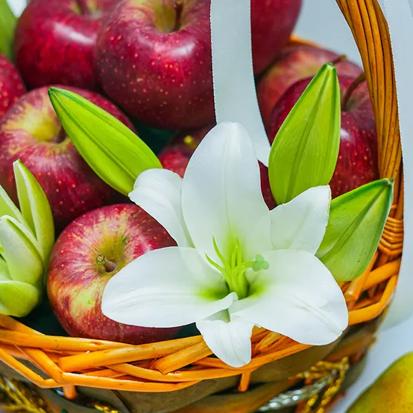 Apple Blossom Basket