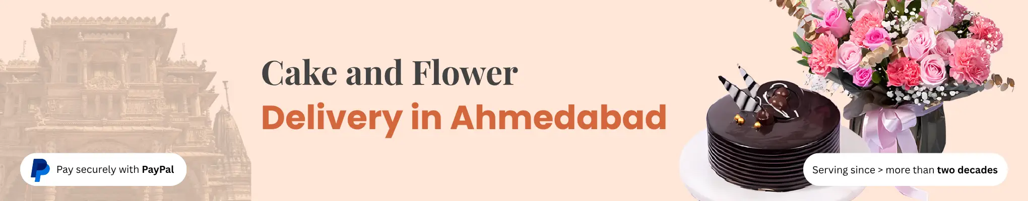 Online Cake and Flowers Delivery in Ahmedabad