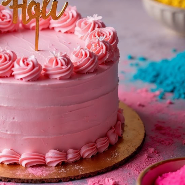 Happy Holi Strawberry Delight
