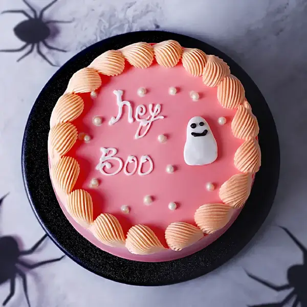 Wickedly Sweet Halloween Vanilla Cake