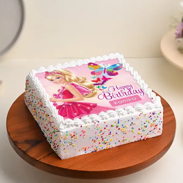 Butterfly Barbie Cake