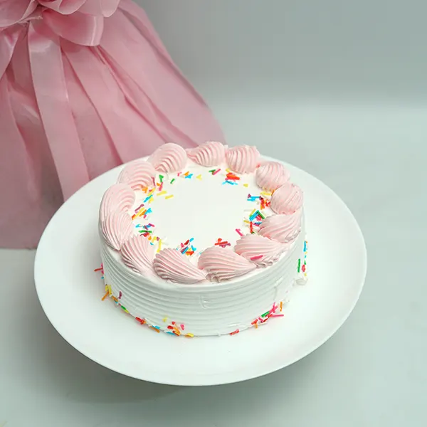 Strawberry Cake & Carnation Bliss