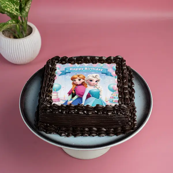 Frozen Birthday Cake