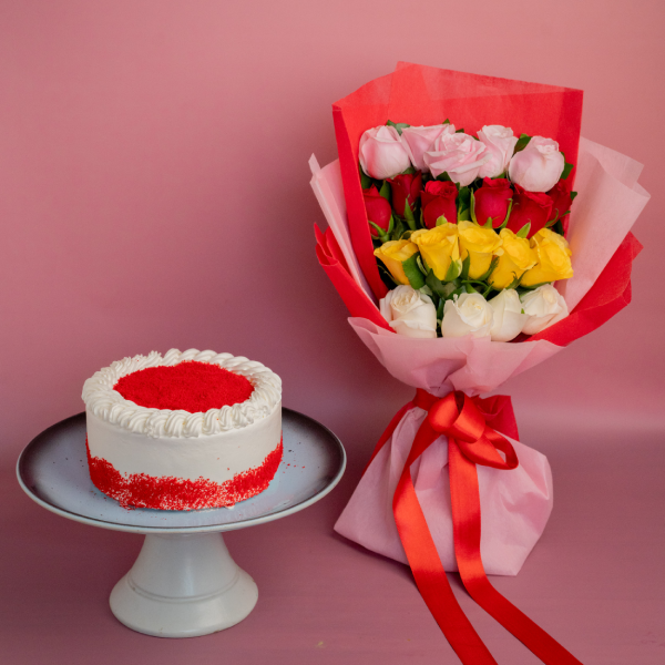 Rosy Red Velvet Combo