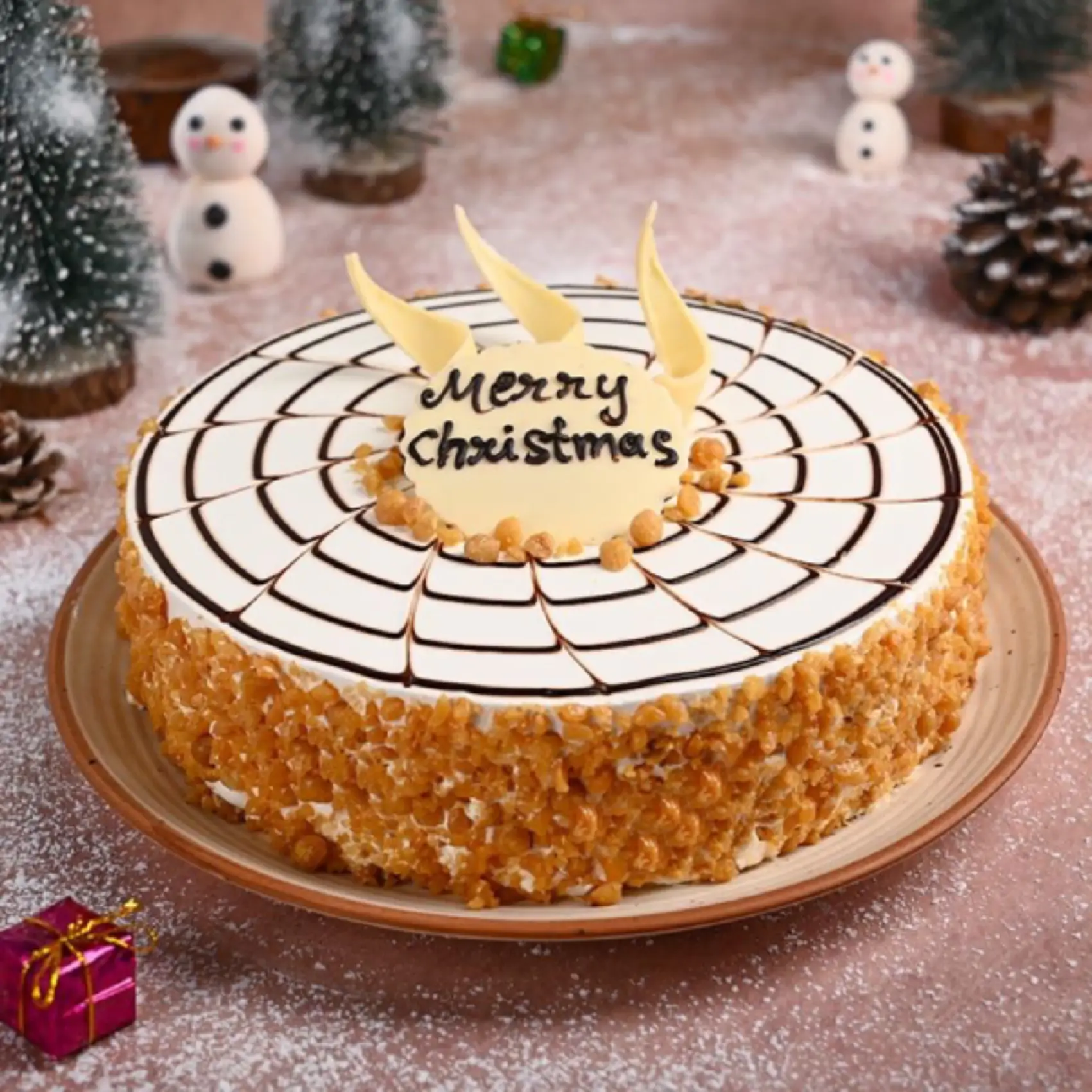 Christmas Butterscotch Cake