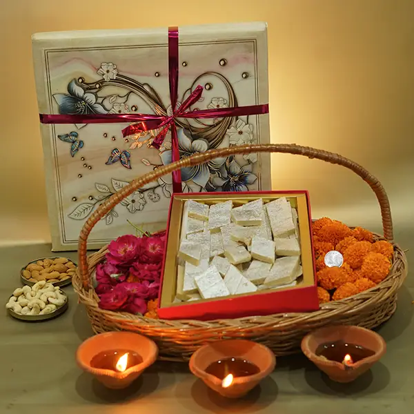 Classic Sweets and Dry Fruits Hamper