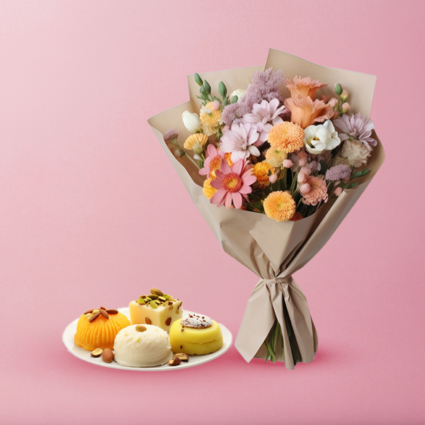 Flowers  and Sweets Icon