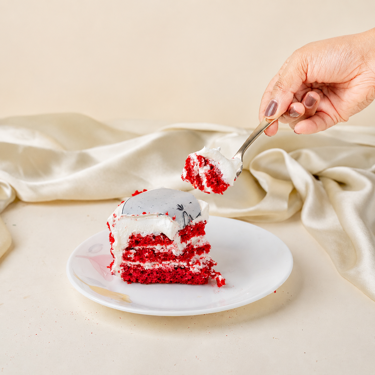 Ganesh rakhi with cake