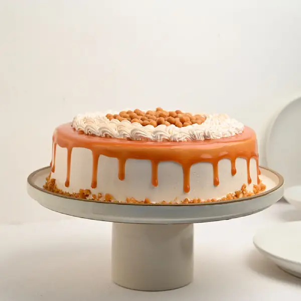 Butterscotch Drip Cake
