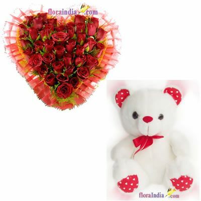 Valentine Heart +  Teddy Bear