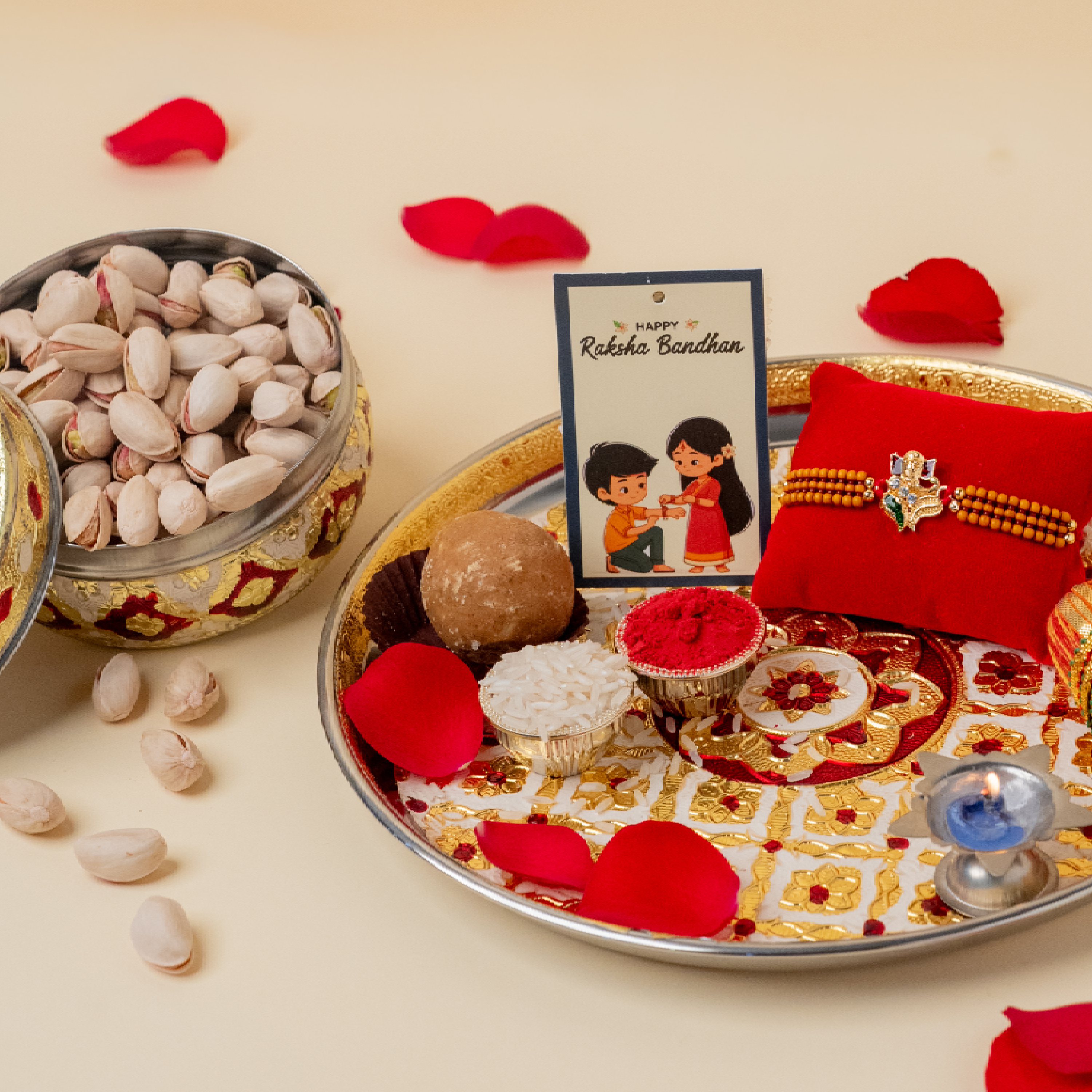Ganesh Rakhi & Laddoo Delicacy