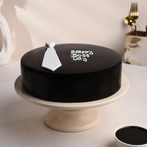 Chocolate Boss Day Cake