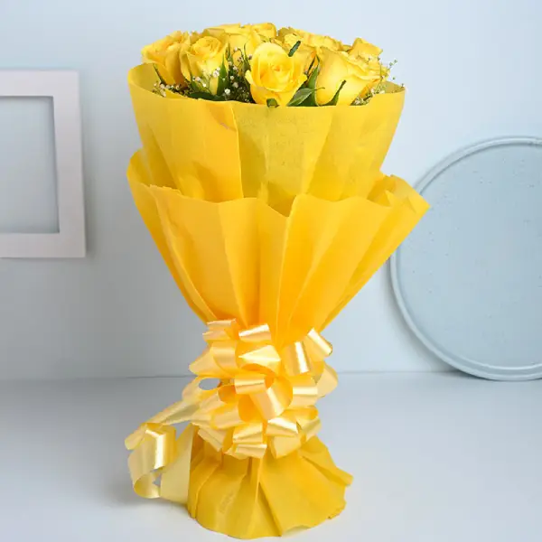 Radiant Yellow Roses