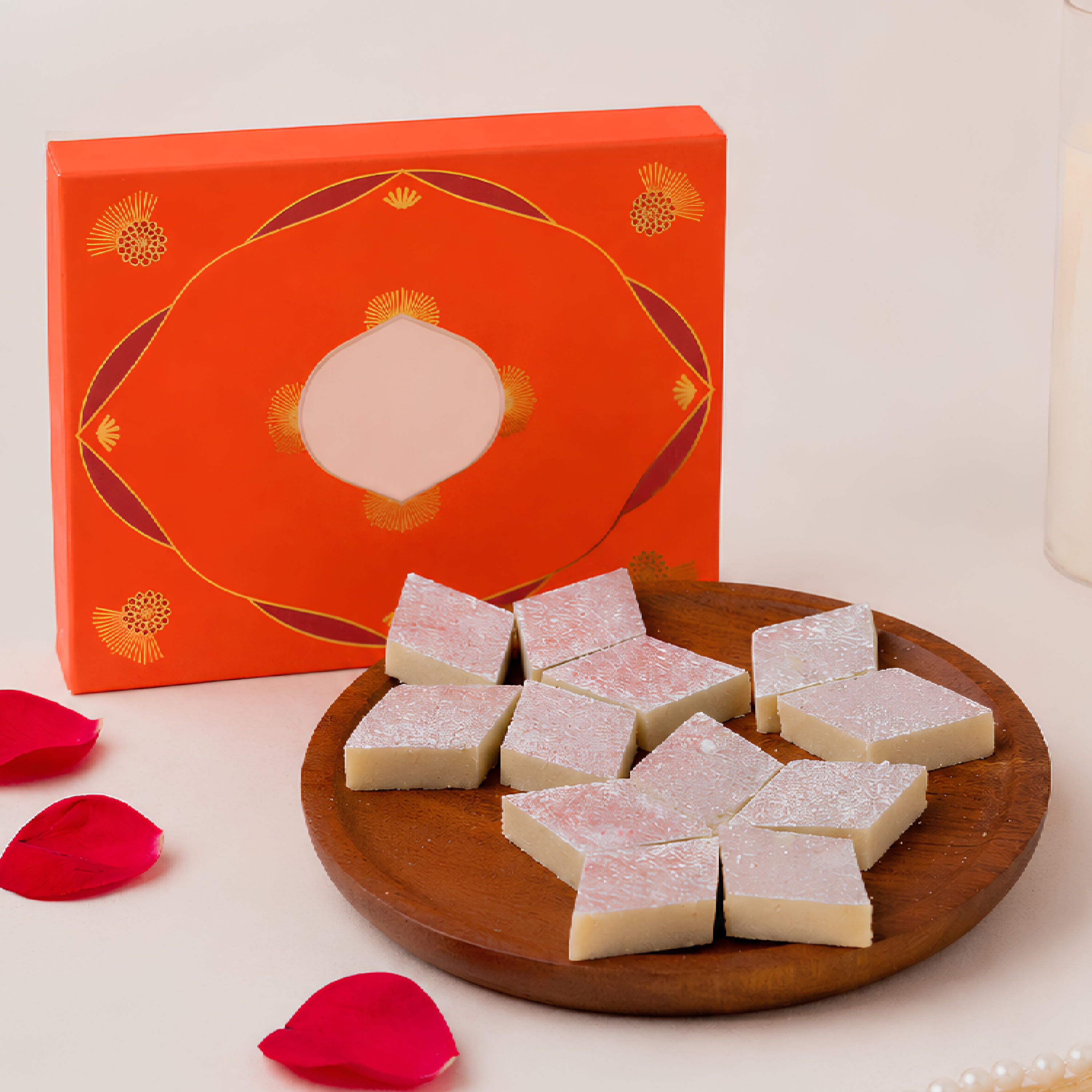 Crochet Rakhi & Kaju Katli