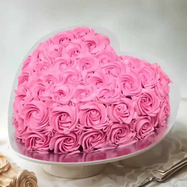 Rich Heart Cake