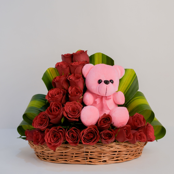 Teddy Love Rose Bliss
