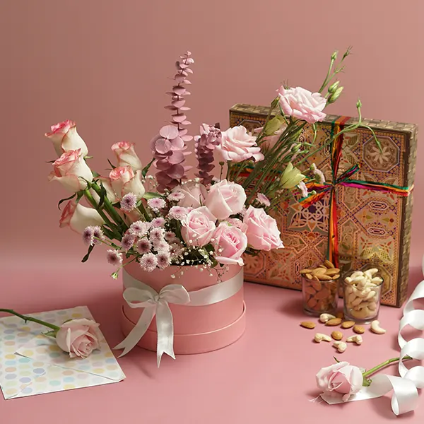Pink Perfection & Dry Fruits Charm