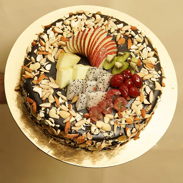 Fruit-Filled Choco Cake