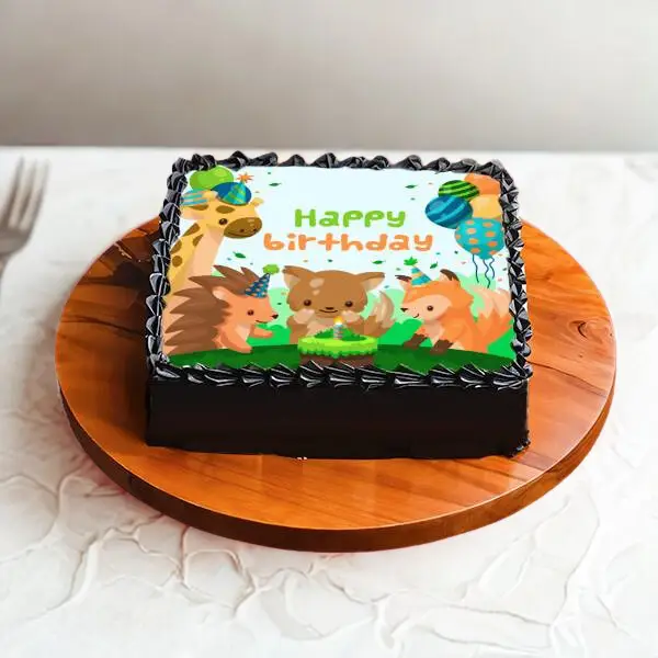 Jungle Joy Photo Cake Jungle Joy Photo Cake
