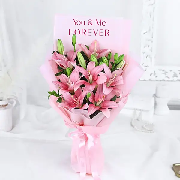 Eternal Love Lily Bouquet Eternal Love Lily Bouquet