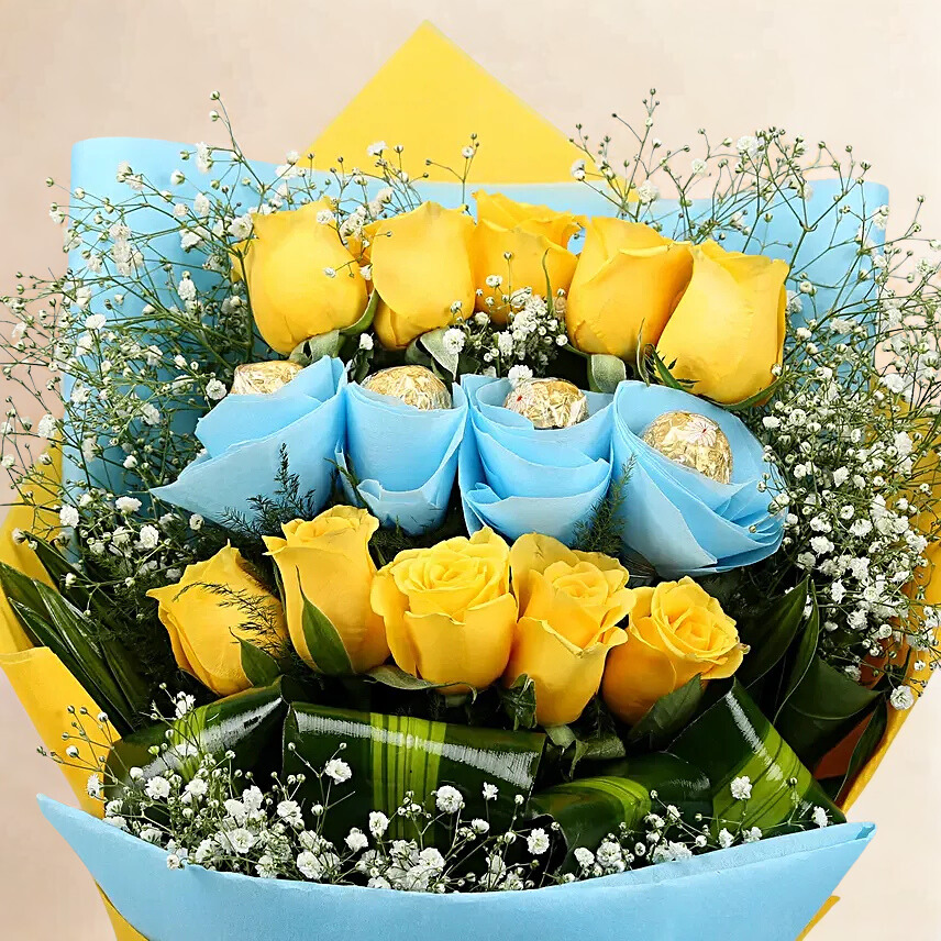 Potpourri Rose Choco Bouque