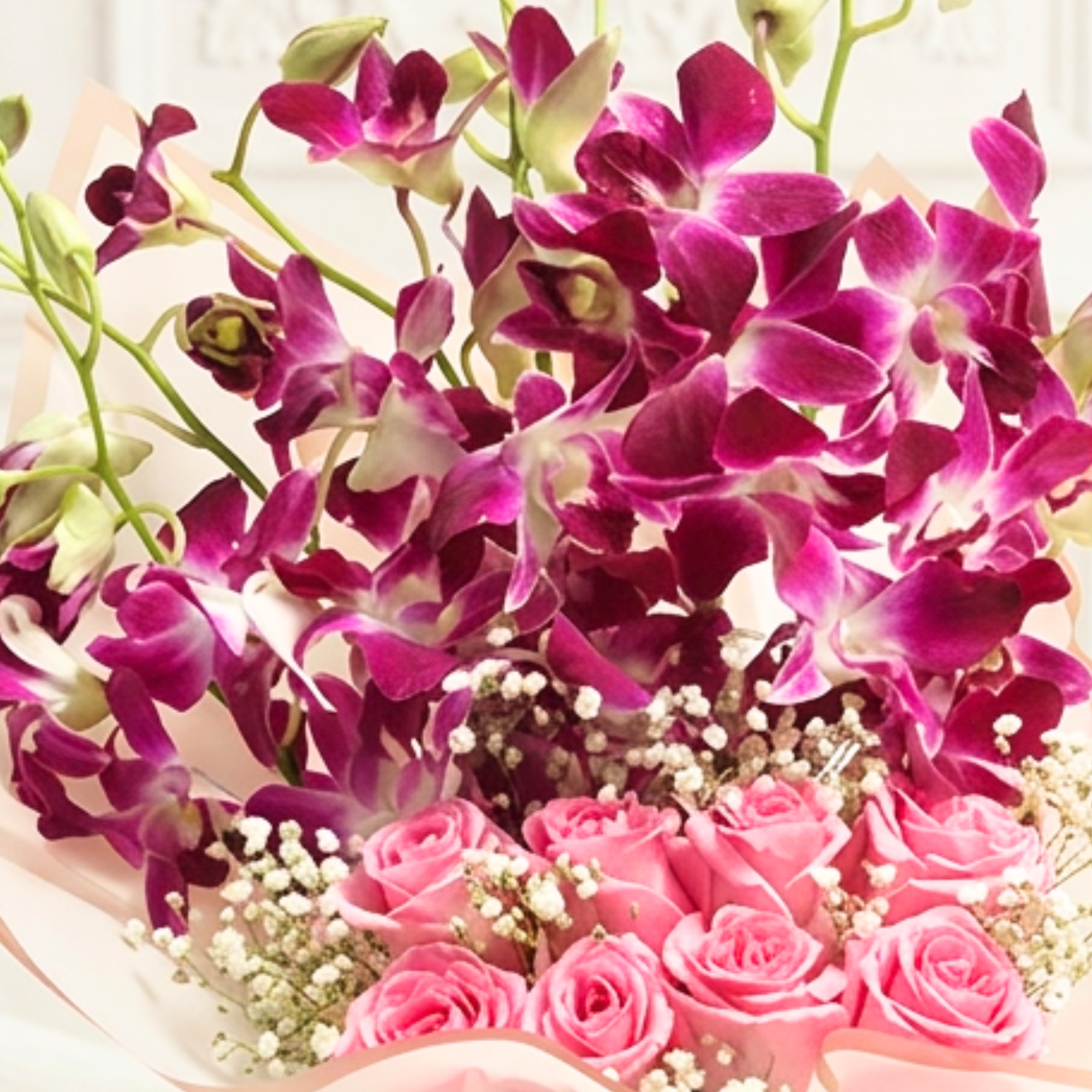 Orchid Rose Serenity Pot Orchid Rose Serenity Pot