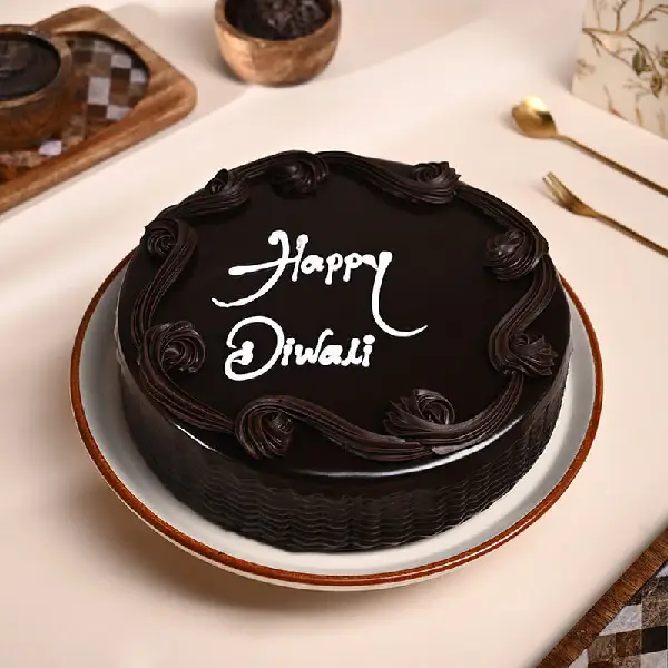 Happy Diwali Choco Cake