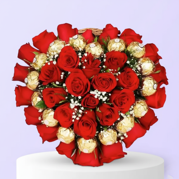 Red Ferrero Heart