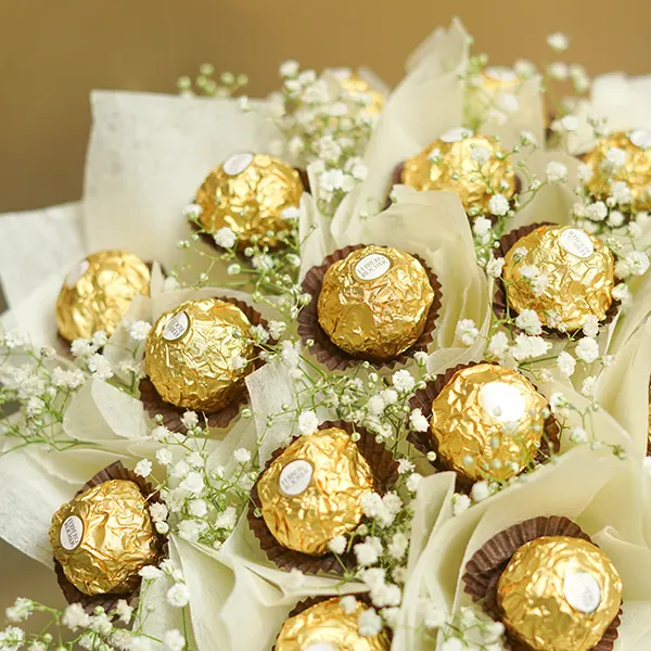 Golden Ferrero Box