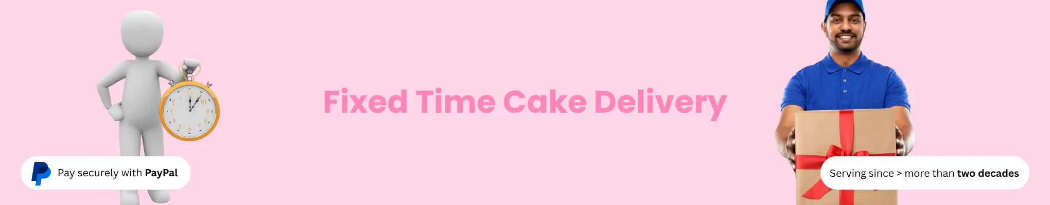Fixed Time Cake Delivery 