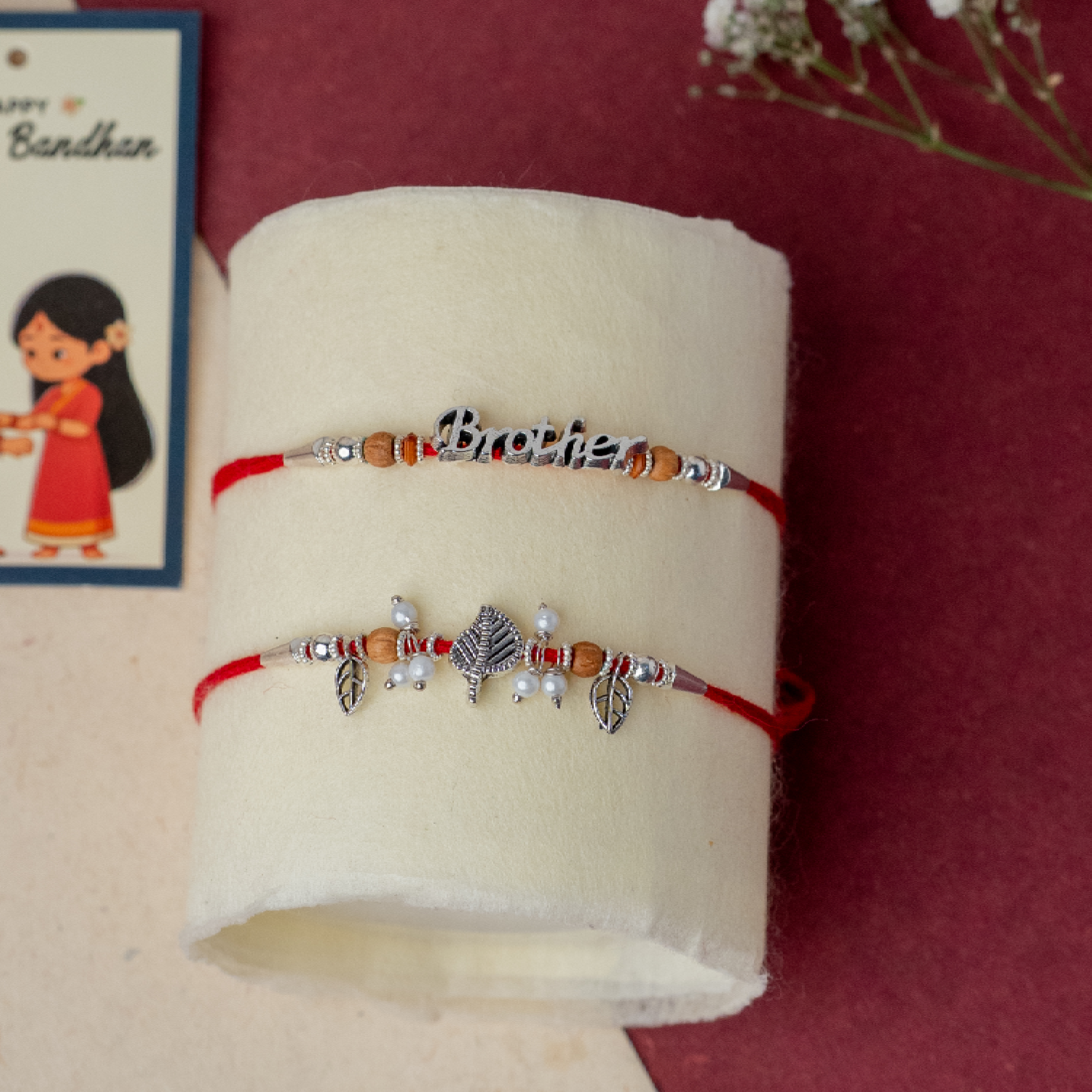 Premium Bro Sis Rakhi & Sweets