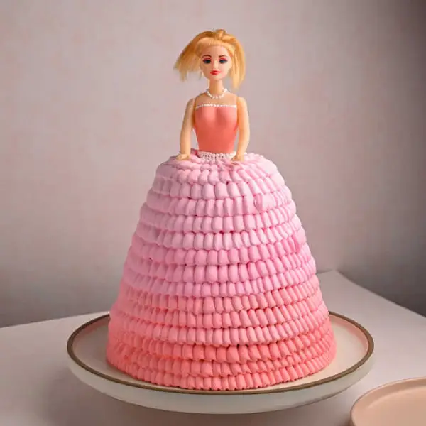 Strawberry Princess Cake