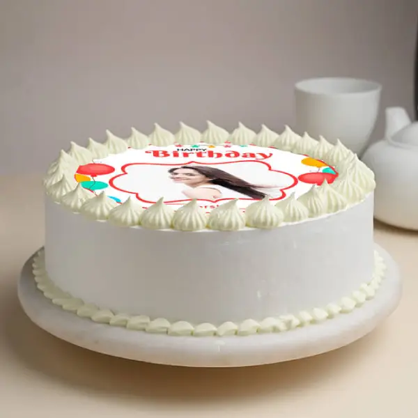 Birthday Photo Cake