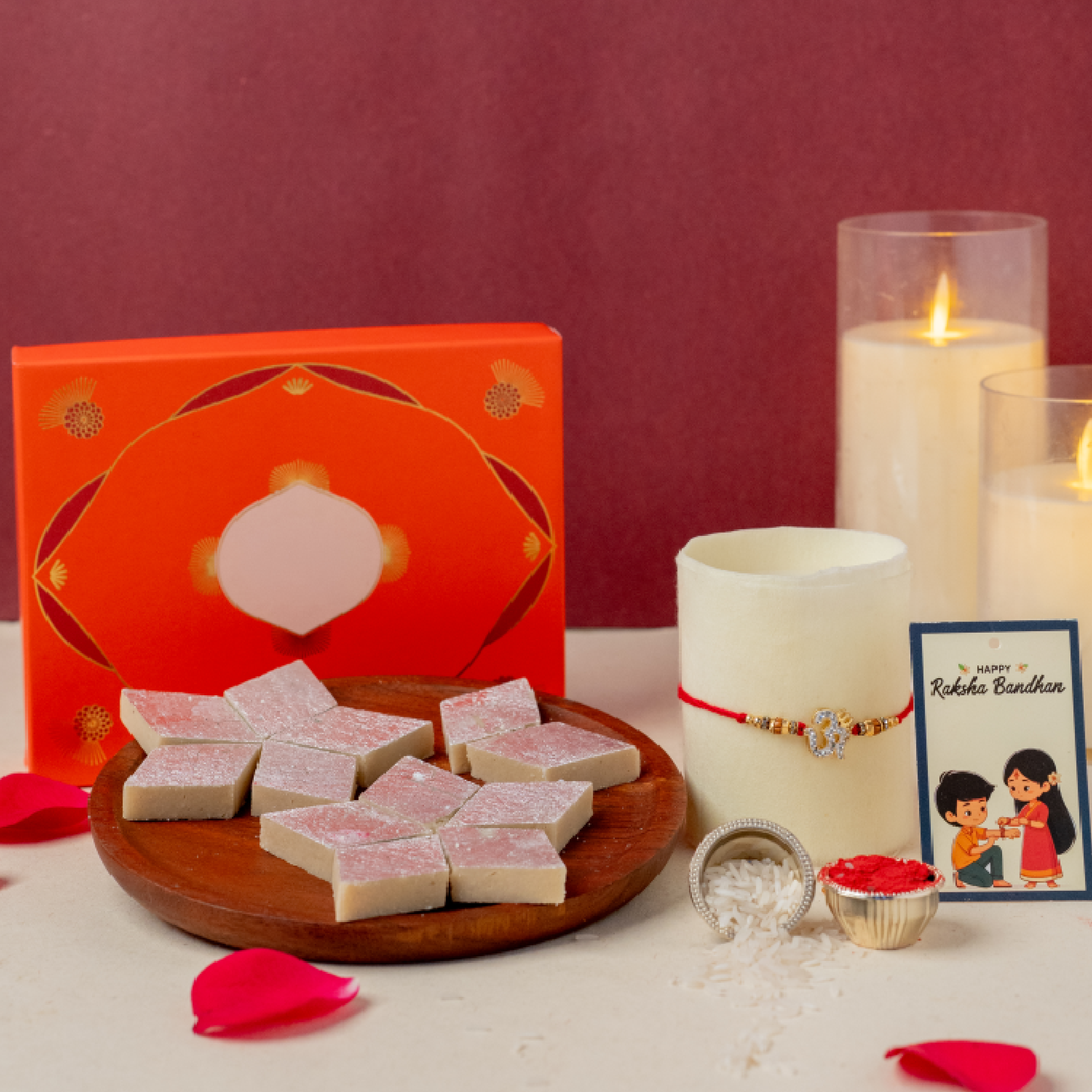 Om Rakhi & Katli Delights Om Rakhi & Katli Delights
