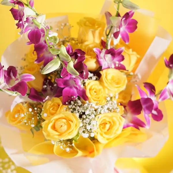 Golden Glow Bouquet